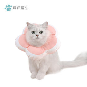 喵禾 猫狗通用 伊丽莎白圈 可爱花朵造型 术后防舔 咬防水耐抓挠