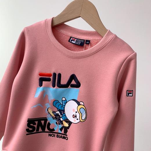 点此购买 斐乐儿童加绒圆领卫衣 熊喵168723 商品图11