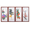 福禄寿喜花鸟四条屏 商品缩略图0