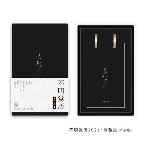 日历馆:一起练字《不明觉历日历2021》创意手写体日历台历2021 商品图7