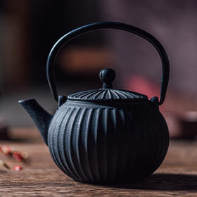 恒福 铸铁茶壶 烧水煮茶老铁壶Z 0.5L
