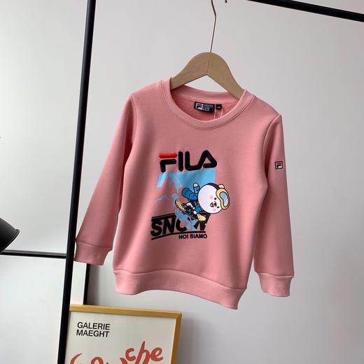 点此购买 斐乐儿童加绒圆领卫衣 熊喵168723 商品图4