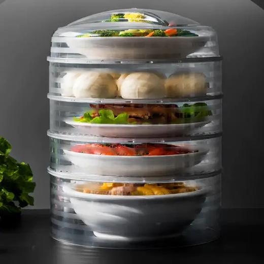 【保温盖菜】持久保温菜罩 食物罩 冬季饭菜 加热防尘 防苍蝇 餐桌遮 剩菜饭罩子 商品图1