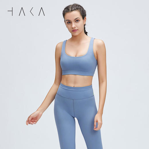 HAKATIAKIBraTop运动瑜伽塑形健身含胸垫瑜伽运动内衣(201129BL) 商品图1