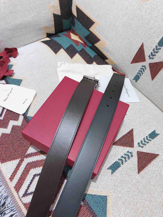 SF菲拉格慕-枪色窄扣-平纹牛皮 商品图6