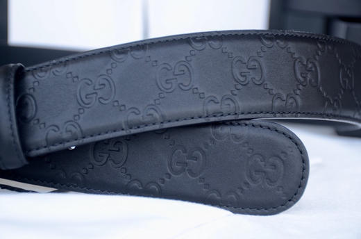 GG压花金扣男士腰带 商品图8