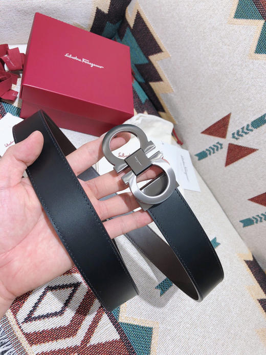 SF菲拉格慕-枪色窄扣-平纹牛皮 商品图1