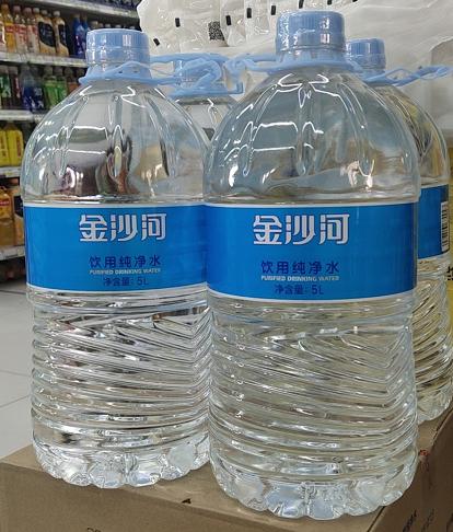 【4.9元/桶】金沙河饮用纯净水5L（0402569） 商品图0