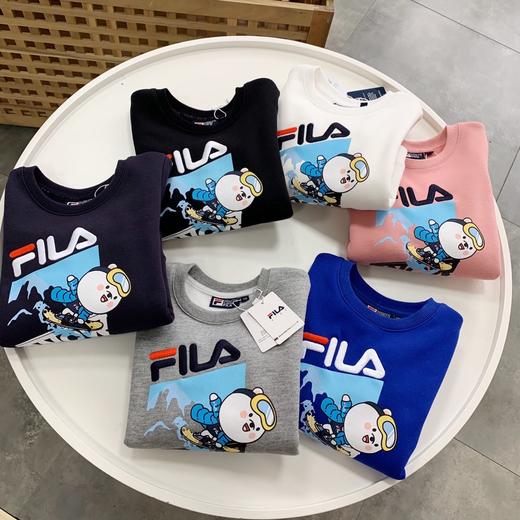 点此购买 斐乐儿童加绒圆领卫衣 熊喵168723 商品图10