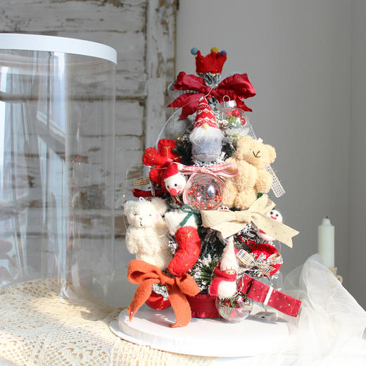 节日限定 红色圣诞树 商品图0