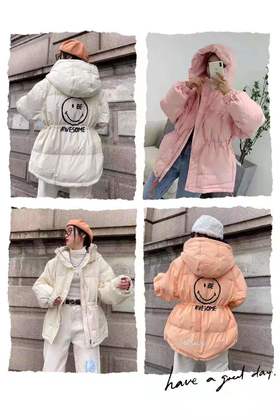 爆款糖果色羽绒服