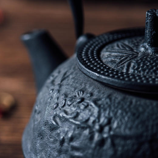 恒福 铸铁茶壶 烧水煮茶老铁壶 D 1.0L 商品图1