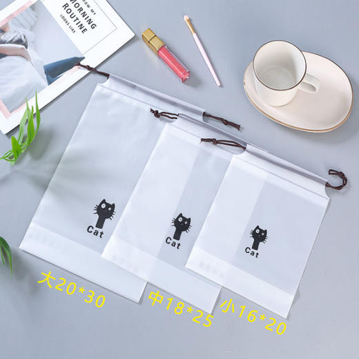 【抽绳旅行收纳袋】学生居家日用整理便携防尘防潮内衣袋自封束口袋鞋子收纳袋 商品图4