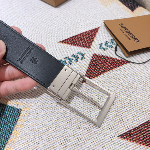 BBR巴宝莉-红色格纹-银扣 商品图4