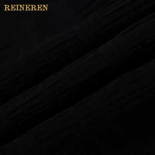 绑带设计长款连衣裙 商品图4