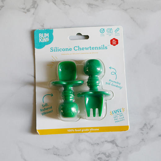 Bumkins 硅胶叉勺套装 商品图6