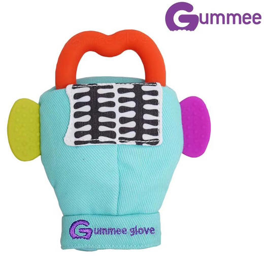 【双十二】Gummee Glove婴儿牙胶手套 防掉落宝宝无毒硅胶安抚玩具牙胶 商品图2