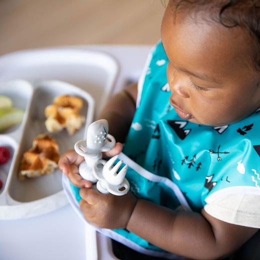 Bumkins 硅胶叉勺套装 商品图3