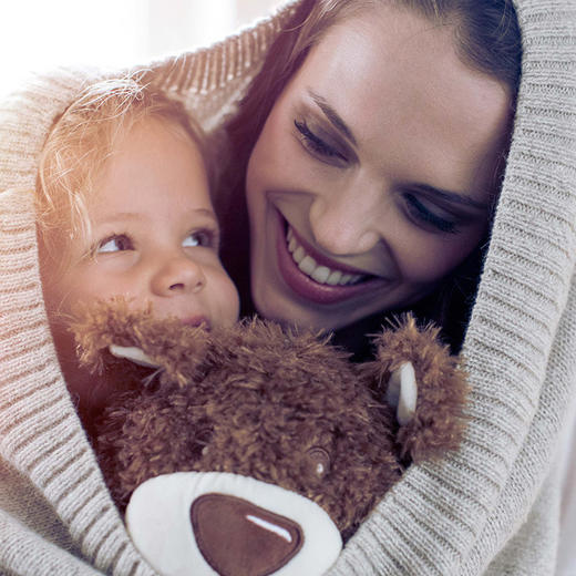 【双十二】德国fashy充注水PVC小熊卡通玩偶外套热水袋儿童宝宝暖手宝0.8L 商品图0