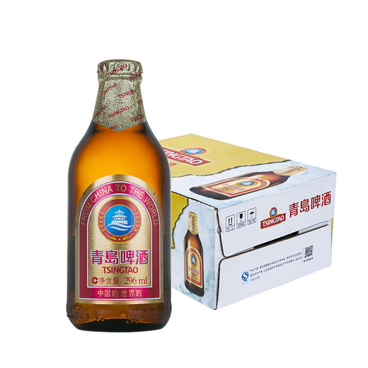青岛啤酒 金质 小瓶 棕金 小麦醇正 商品图2