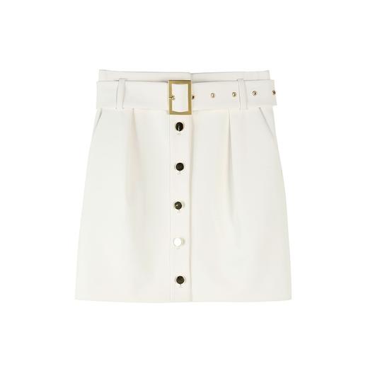 金属扣腰带短裙 商品图4