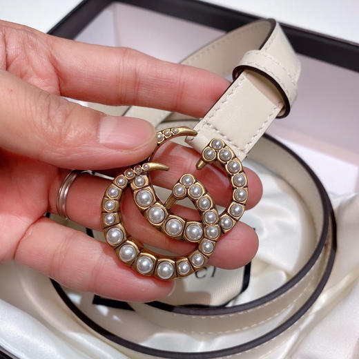 GG女士珍珠-白色2.0 商品图0