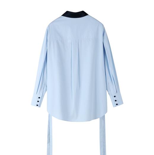 亮钻大翻领长袖衬衫 商品图3