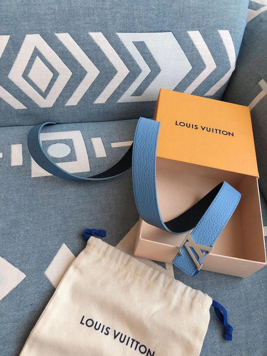LV女士腰带-蓝色3.0 商品图1