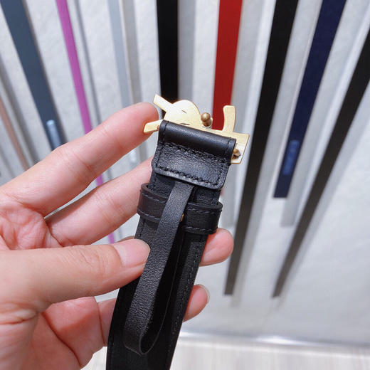 YSL女士腰带-黑色牛皮3.0 商品图7