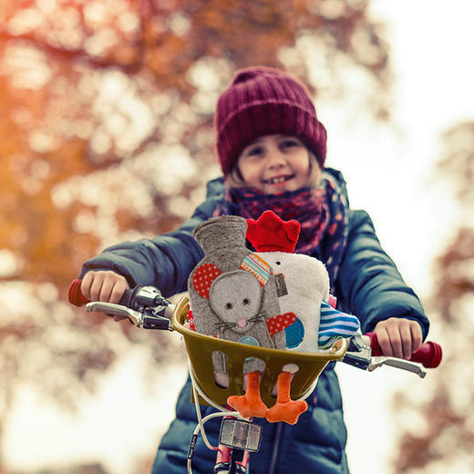 【双十二】德国fashy儿童热水袋pvc老鼠毛绒可微波防爆男女暖手袋孕妇暖宝宝 商品图0