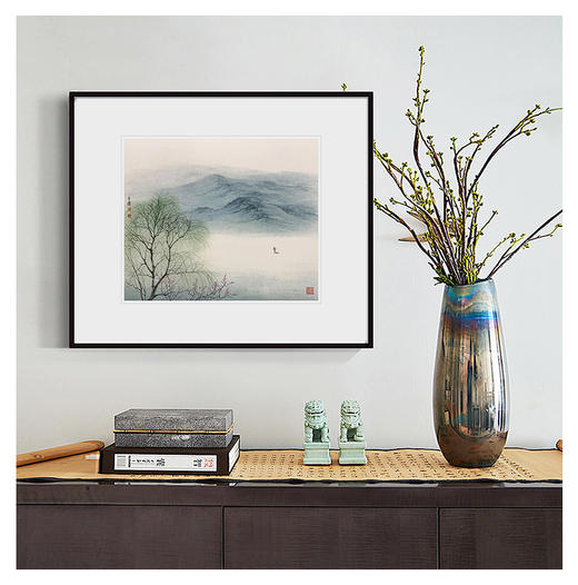 任大庆-真迹-山水画《山 水》 客厅 玄关 书房 办公室 商品图2