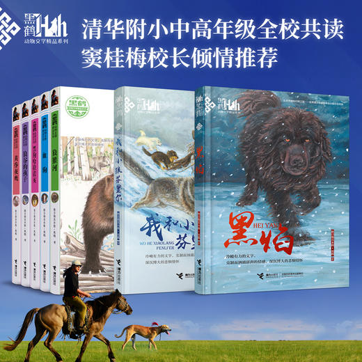 黑鹤动物文学精品系列 清华附小校长窦桂梅动情推荐 商品图0