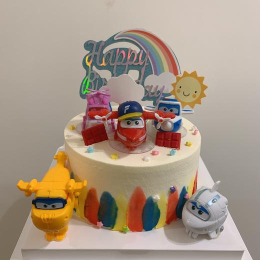 狮子家-超级飞侠生日蛋糕 纪念日蛋糕 聚会 仪式感必备 商品图1