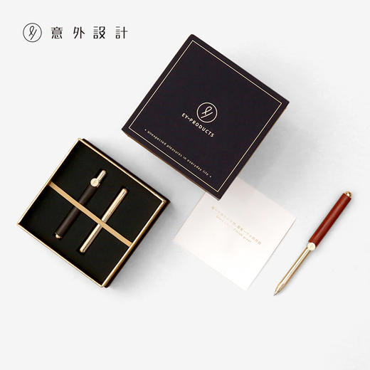 小写实木签字笔 商品图2