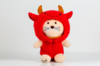 朗诗诗友公社周边~小诗狮毛绒公仔玩偶+徽章套餐 商品缩略图2