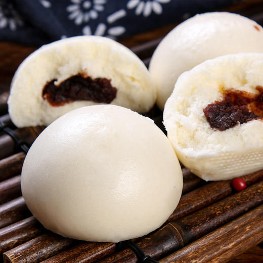 早餐系列-奶黄包/红豆包 800g/袋 10个 早餐包 馒头 广式点心 方便