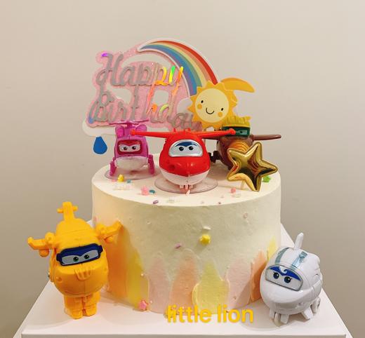 狮子家-超级飞侠生日蛋糕 纪念日蛋糕 聚会 仪式感必备 商品图0