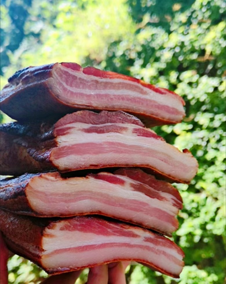 【土家特色】车溪人家土家腊肉农家自制特产座子熏肉猪后腿肉650g包邮