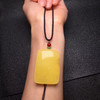 俄料蜜蜡满蜜柠檬黄无事牌吊坠 p11 商品缩略图5