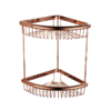 大信卫浴五金 金色双层网篮 DX- 8015-2M 商品缩略图0