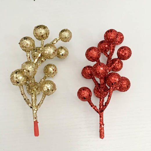 【上手】圣诞装饰配件（果叶挂件） 商品图2