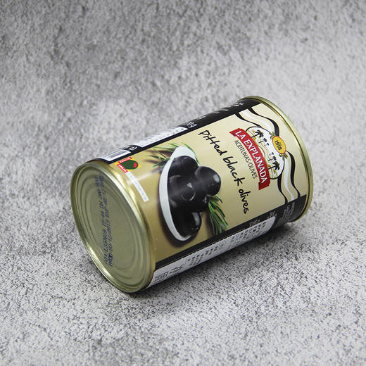 西班牙进口 塞亚无核黑橄榄 去核黑水榄405g 披萨意面西餐附料 商品图4