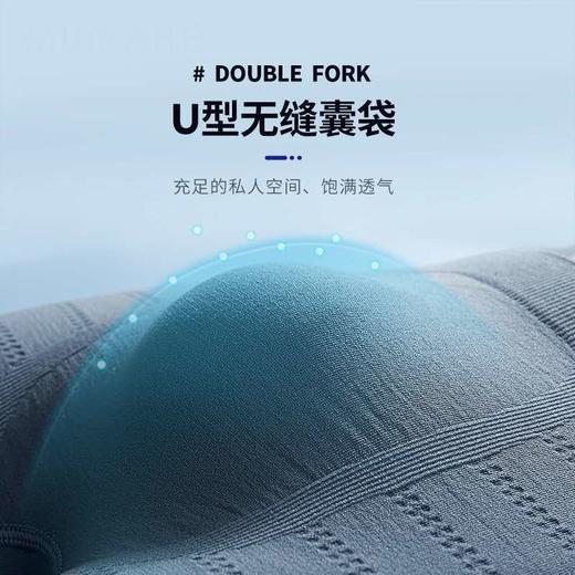 【限时拍一盒发三盒】爆款石墨烯导湿内裤有效抑制菌亲肤提臀舒适透气，不变形、不起球Ts，一盒4条 商品图4