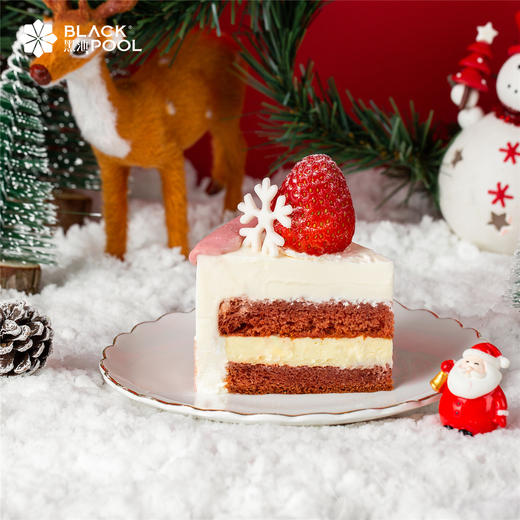 【0元抽奖拼团-拼团成功，即可参与抽奖】抽3个圣诞红丝绒蛋糕 商品图3
