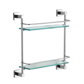 大信卫浴五金  DX- 6702L双层置物架