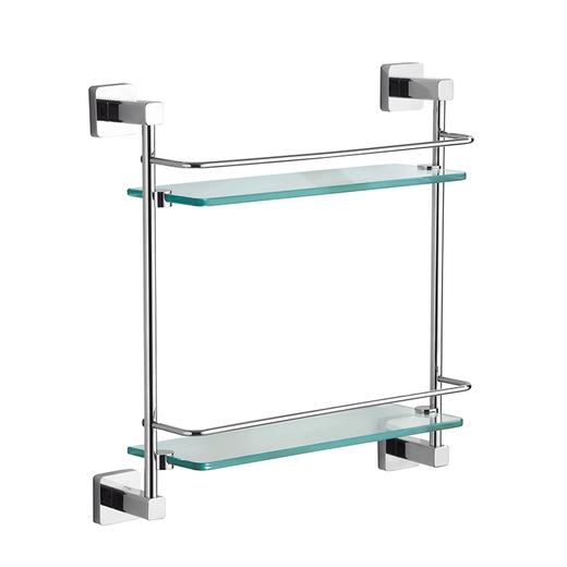 大信卫浴五金  DX- 6702L双层置物架 商品图0