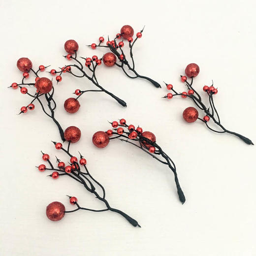 【上手】圣诞装饰配件（果叶挂件） 商品图0