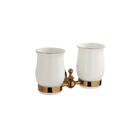 大信卫浴五金  金色双杯DX- E0554M