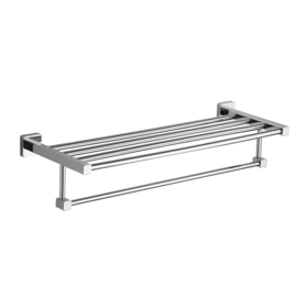 大信卫浴五金  不锈钢色浴巾架DX- 6760-1L