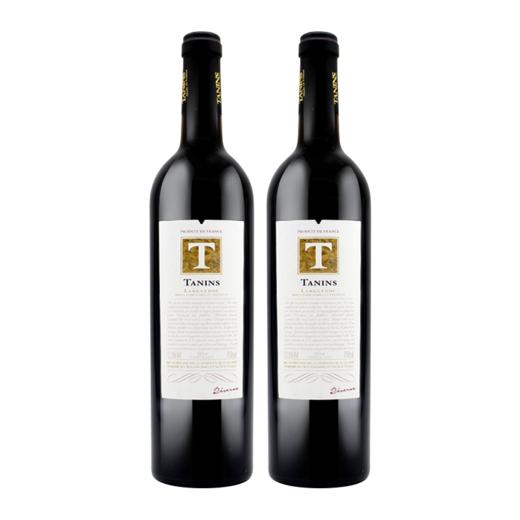 【双支特惠装】法国原瓶进口红酒 泰妮丝朗多克酒庄珍藏红葡萄酒Tanins Languedoc AOP Reserve 750ml*2 商品图0